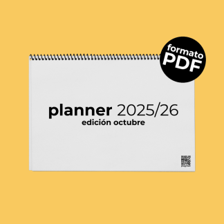 planner anual 2025 edición octubre (PDF)
