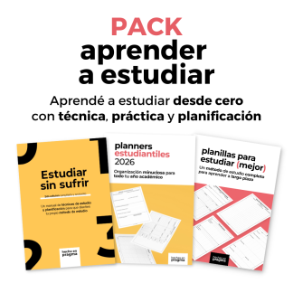 PACK aprender a estudiar (PDFs)
