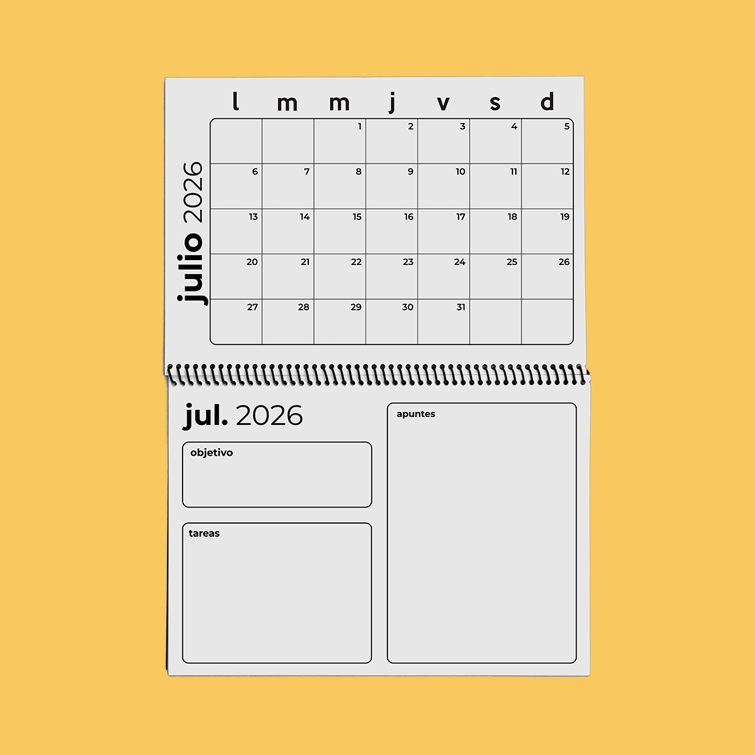 planner anual 2026 edición julio (PDF) - Imagen 6